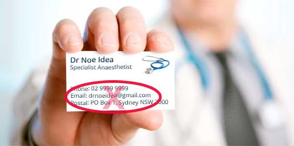 anaesthetic doctor free email