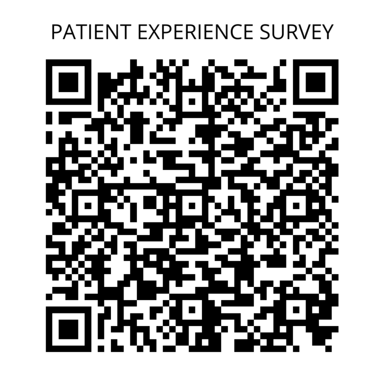 Patient Experience Survey QR Code